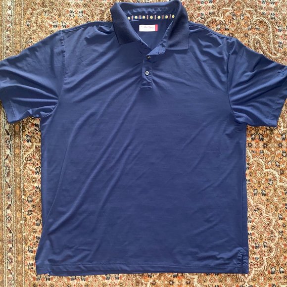 Hogan Other - Ben Hogan Polo Shirt Mens XL Navy Blue Golf Short Sleeve Lightweight Casual